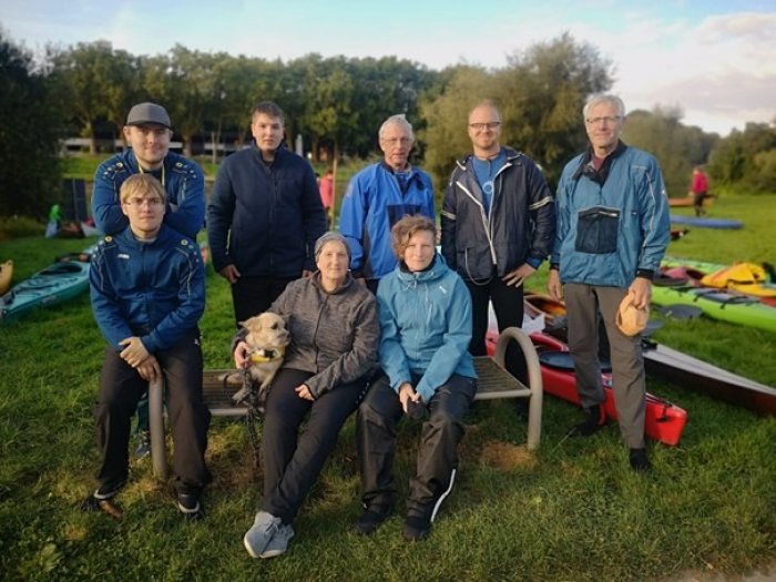 Weserbergland_2 | Die Silber-Truppe am Start in Rinteln